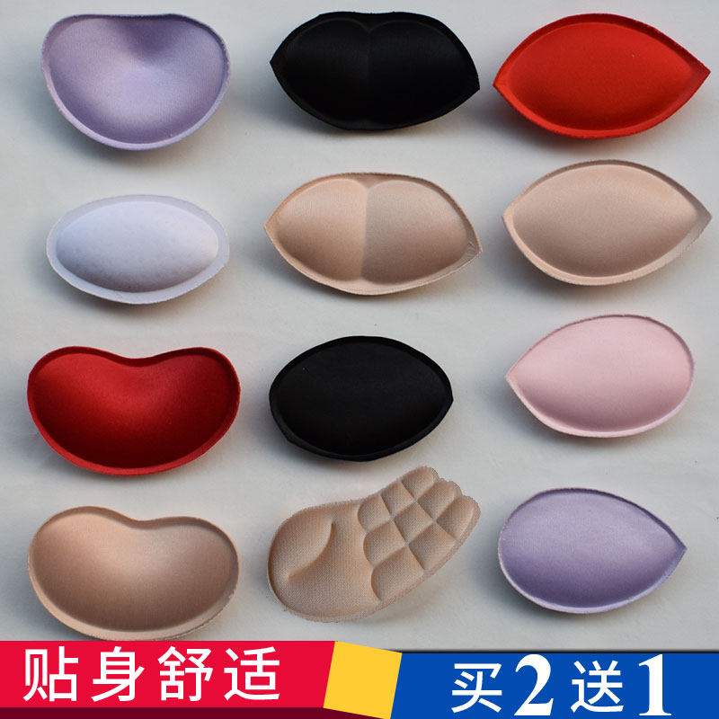 厚みのあるプッシュアップブラパッド、インサート付き、女性のための優れたサポート力。