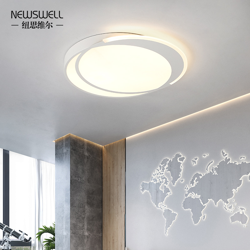 Minimalist modern bedroom light suction top light dining room Book homeowners bedroom entry Living room Creative LED Lamp Lamp