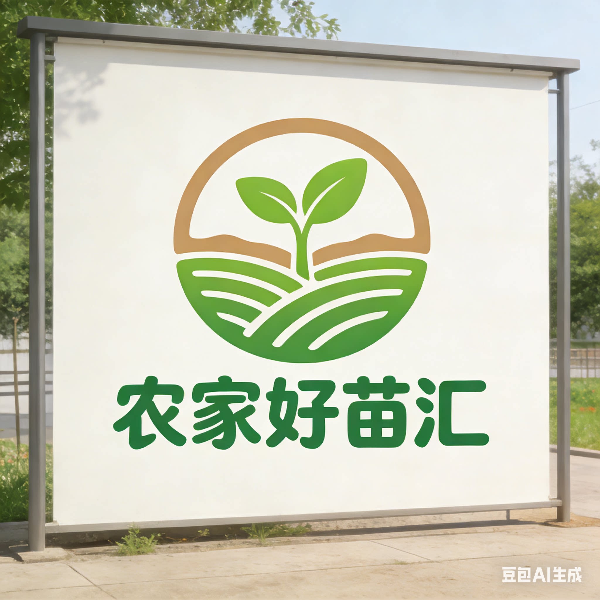 农家好苗汇的LOGO