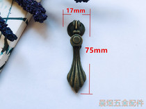 Home decoration furniture hardware handle retro drawer handle bronze handle wardrobe cabinet door handle straight bar handle