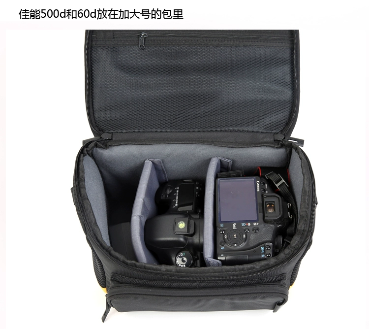 SLR túi máy ảnh vi gói duy nhất cầm tay đơn túi máy ảnh vi Canon Sony Nikon D810 D7000 70d m6 gói - Phụ kiện máy ảnh kỹ thuật số