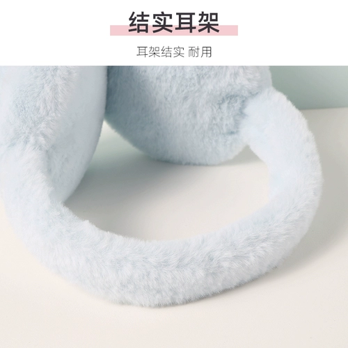 Милые удерживающие тепло зимние теплые наушники