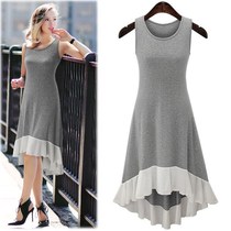 Women summer sexy Dress Ladies Chiffon dresses Vest skirts Female