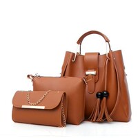 WOMEN HANDBAGS LADIS MESSSENGER BAGS HANDBAG PURSE 3 SETS