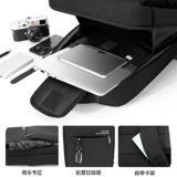 Вместительный и большой мужской ноутбук, трендовая сумка, школьный рюкзак для школьников для путешествий, бизнес-версия, простой и элегантный дизайн