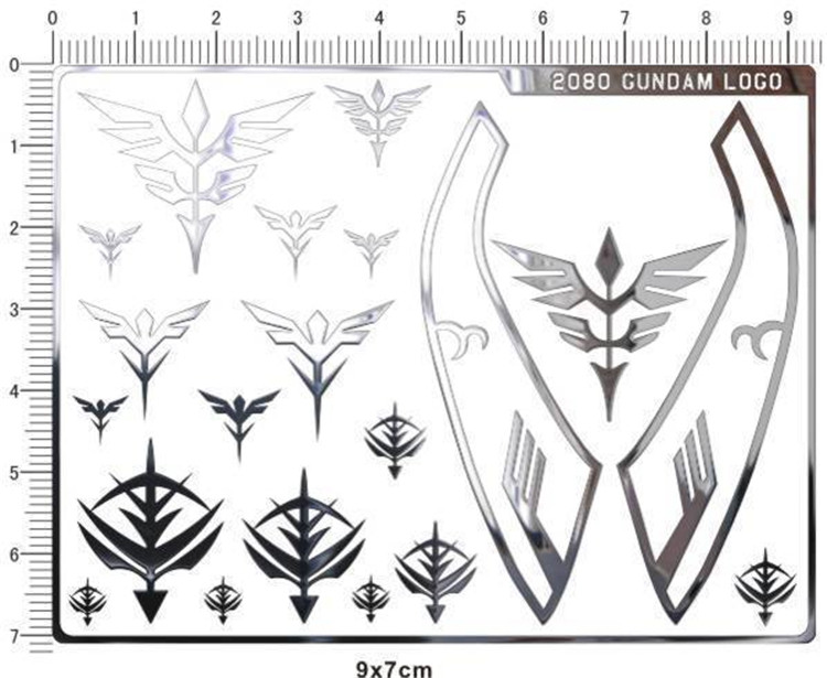 Up to model Gion Jun Guion Self-Protection Force (badges) General sign metal stickers (2080)