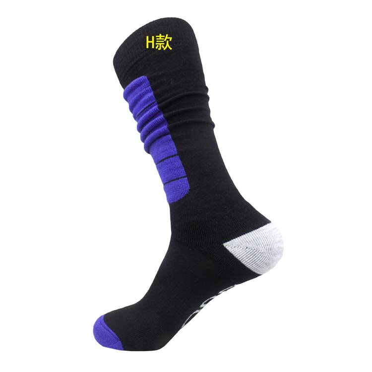 Vớ tuyết trượt tuyết merino len trekking vớ siêu dày ấm thể thao dài vớ cao nhanh khô mặc wicking tất trắng cao cổ