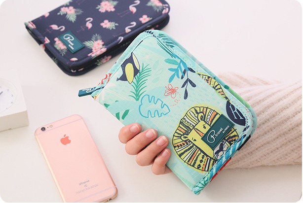 Gói tài liệu du lịch túi hộ chiếu du lịch đa chức năng túi tài liệu vé hộ chiếu hộ chiếu bảo vệ túi lưu trữ túi hộ chiếu vỏ bọc hộ chiếu dễ thương