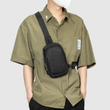 Мужская сумка через плечо, универсальная маленькая нагрудная сумка для отдыха, летняя сумка на одно плечо