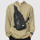 Мужская нагрудная сумка, тканевая сумка на одно плечо для отдыха, ремешок для сумки