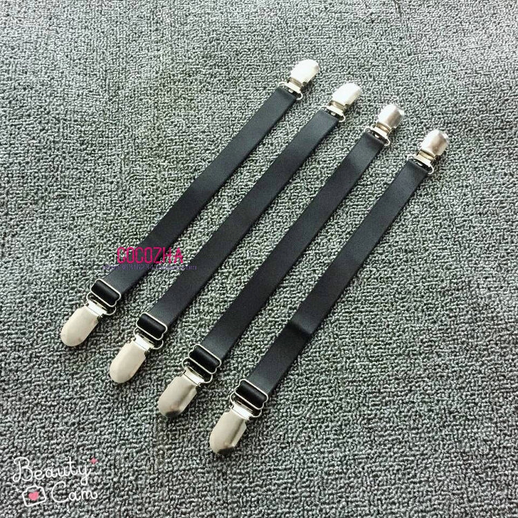 Garter Belt Buckle Duckbill Clip Fixed Non-Slip Long Black Stockings Hook Metal Lingerie Knee Pads Plus Size Garter Stockings Garter Belt Buckle Duckbill Clip Fixed Non-Slip Long Black Stockings Hook Metal Lingerie Knee Pads Plus Size Garter Stockings