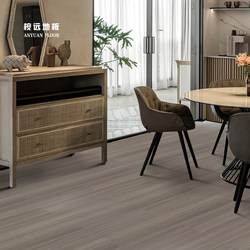 Workwear Fireproof B1 Flame Retardant Three-Layer Solid Wood Composite Floor Simple Bedroom Accessible Luxury Gray Matte Non-Slip and Wear-Resistant
