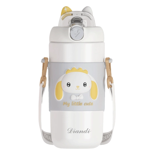 Детский стакан, трубочка для школьников, портативный чайник со стаканом, защита при падении