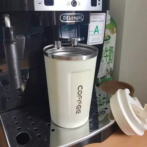 Кофейный роскошный портативный изысканный стакан из нержавеющей стали, популярно в интернете