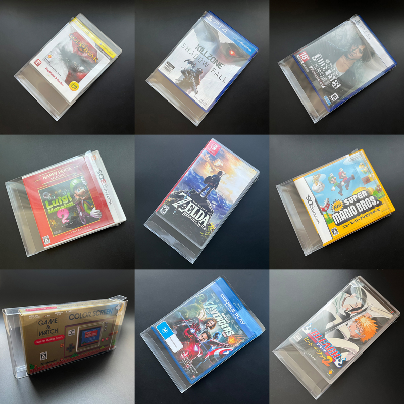 Switch Ns Game Storage Box 3Ds Game Card Box Ps5 Disc Display Collection Protection Box Nds Transparent Box