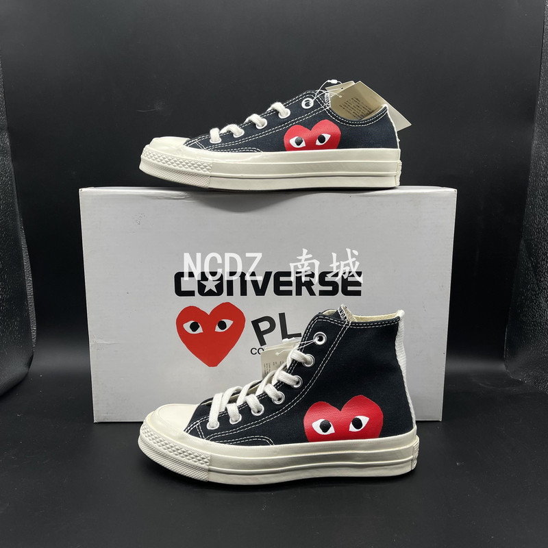 Converse 1970S Rei Kawakubo Cdg Black Collaboration Canvas Shoes 150204C150206C Converse 1970S Rei Kawakubo Cdg Black Collaboration Canvas Shoes 150204C150206C