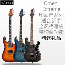 Listen to the Rock Schecter Scott Omen Extreme-6 fixed double rocking piano electric guitar