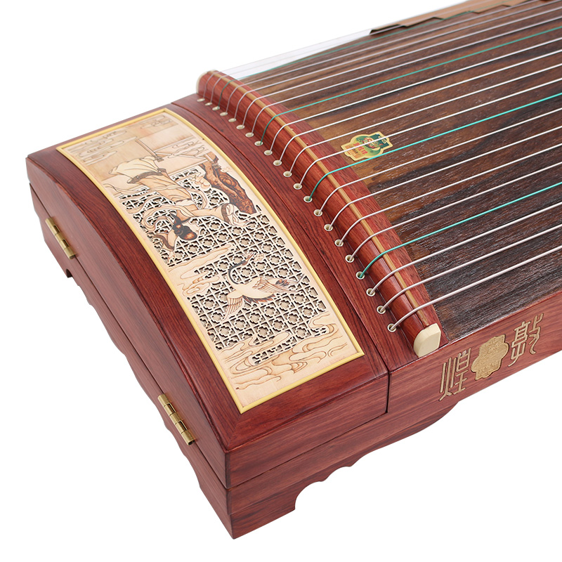 Đôn Hoàng Guzheng 694RR Foyun Zhongshan Redwood Kiểm tra biểu diễn Guzheng Qin Thượng Hải Nhạc cụ Quốc gia Nhà máy số 1 tấu sáo