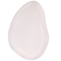 Silicone transparent forefoot pad front half pad crystal pad thickened latex half size pad high heel womens insole non-slip anti-pain pad