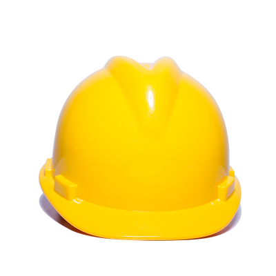 High strength abs safety helmet Site Construction Engineering Construction Leadership Anti-smashing breathable labor safety helmet free print