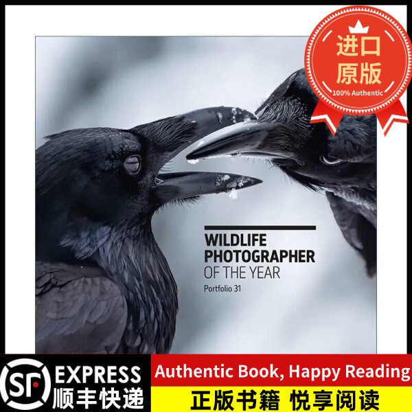 [Imported English Original Book Via Sf Express] Wildlife Photographer of the Year: Portfolio 31 Annual Wildlife Photographer of the Year Collection Volume 31 Hardcover Rosamund Kidma