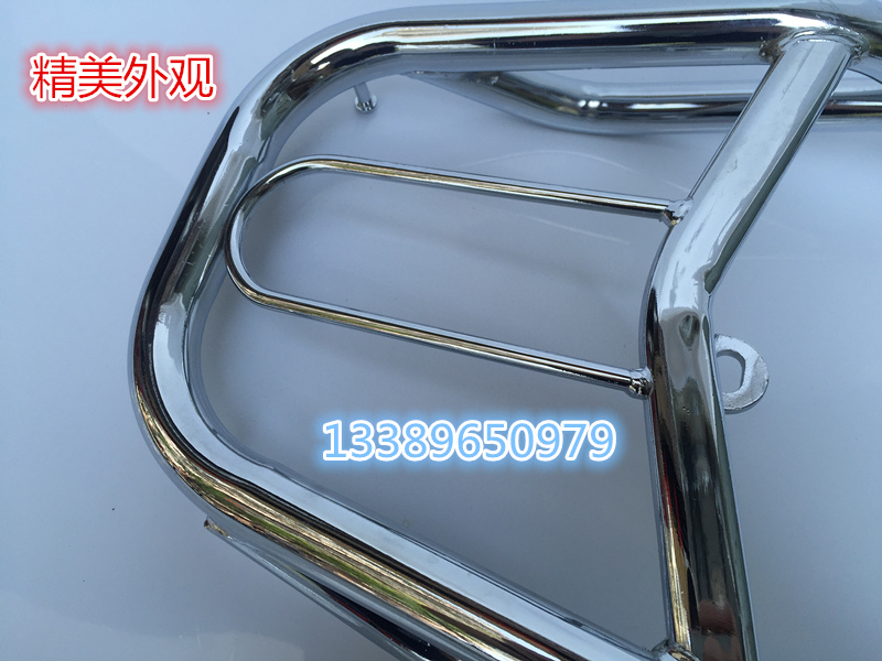 Sau khi xe tay ga GSX125 người nước ngoài / 150 ụ sau kệ kệ giá đỡ phía sau kệ đuôi người ngoài hành tinh - Xe máy Sopiler khung inox xe lead 2020