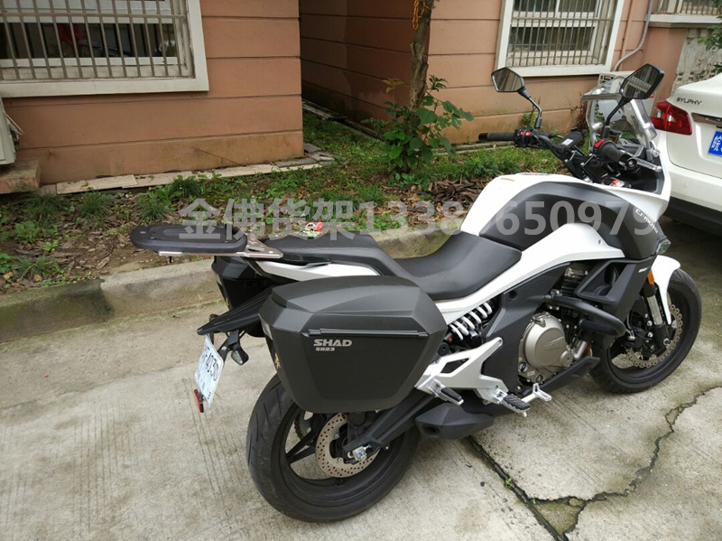 Spring Breeze 650MT Hộp phụ mùa hè Hộp gió mùa xuân MT650 Hộp bên thân sau Hộp sau 36 Hộp bên - Xe gắn máy phía sau hộp thùng sau xe máy loại nhỏ