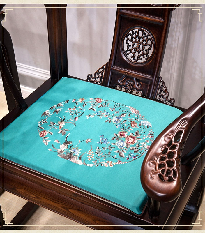 Ghế gỗ gụ Trung Quốc ghế sofa ghế giặt ghế Taishi đệm 1030 đồ nội thất chính thức mũ ghế chống trượt nhà bọc ghế nệm ngồi