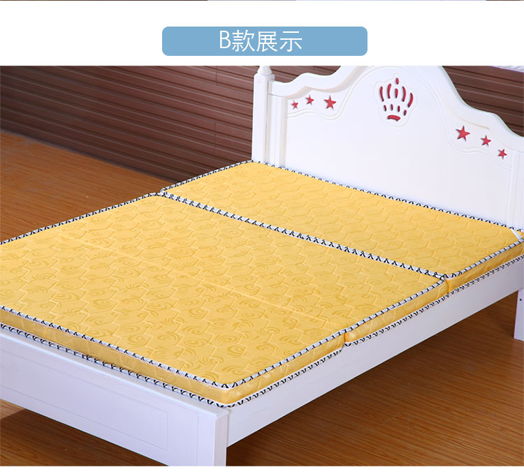 Bảo vệ môi trường có xu hướng cứng cọ dừa nệm mat single đôi 1.1m1.5m1.8m ba gấp có thể được tùy chỉnh tầng trệt - Nệm nệm kymdan khuyến mãi