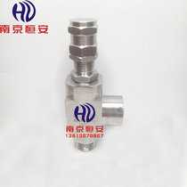 High pressure safety valve high temperature pressure relief valve 304 stainless steel gas safety valve liquid relief valve internal and external wire valve