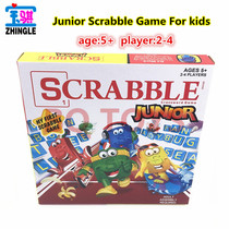Puzzle English board Game English board Scrabble Game Junior English Scrabble Game