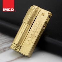 Austria IMCO IMCO lighter retro kerosene machine classic logo logo 6700 send oil flint cotton core