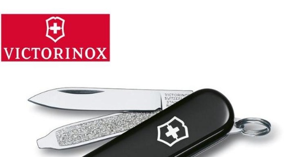 Dao quân đội Thụy Sĩ chính hãng 58MM Mini Sabre Key Sabre Counter Chính hãng Vickers Fruit Knife dao Victorinox Huntsman