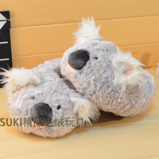 Authentic German Koala Plush Slippers, Home Goods for Women, Gift for Girlfriend, Koala Plush Toy Authentic German Koala Plush Slippers, Home Goods for Women, Gift for Girlfriend, Koala Plush Toy