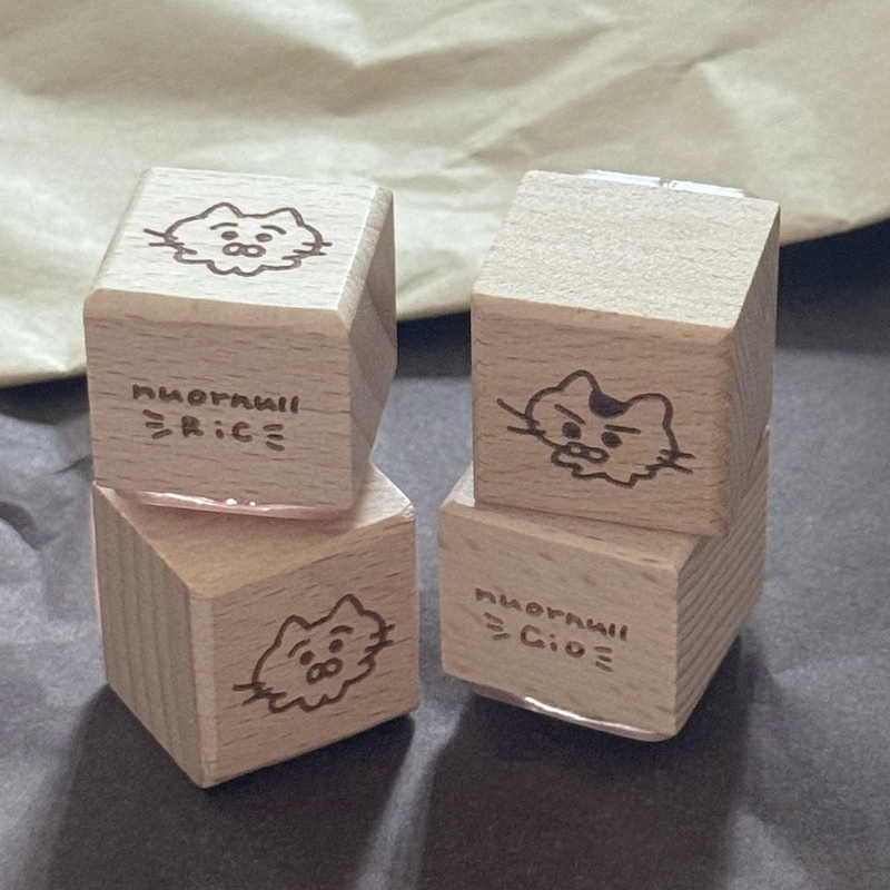 Nuornull Original Wooden Stamp [Gio&Ric]