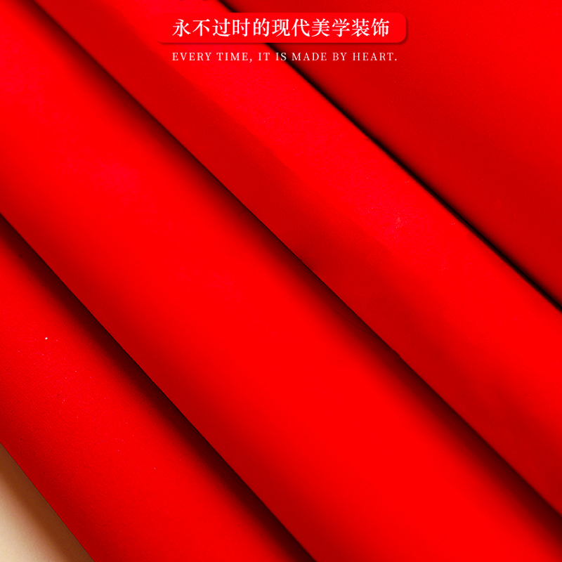 Wedding wedding couplet paper-cut props Big red paper vermilion red paper Promotional paper supplies Wedding red paper manhole cover