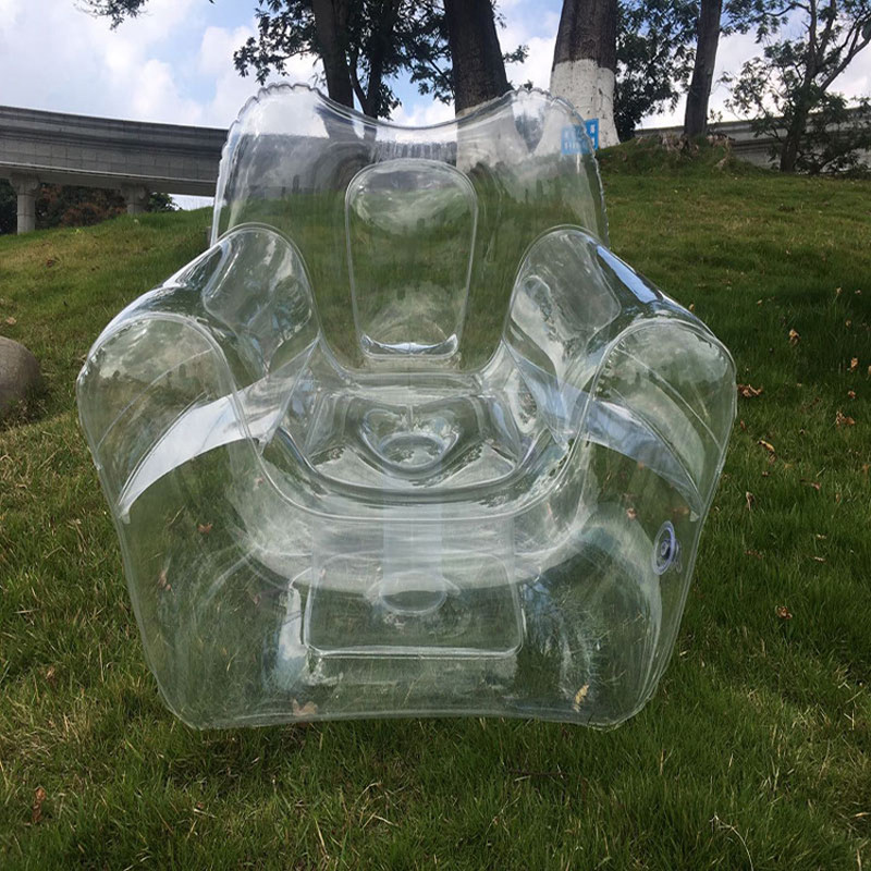 Net Red Tide Inflatable Small Sofa Transparent Series Children Chairs Shooting Single Soft Comfort Economy Type