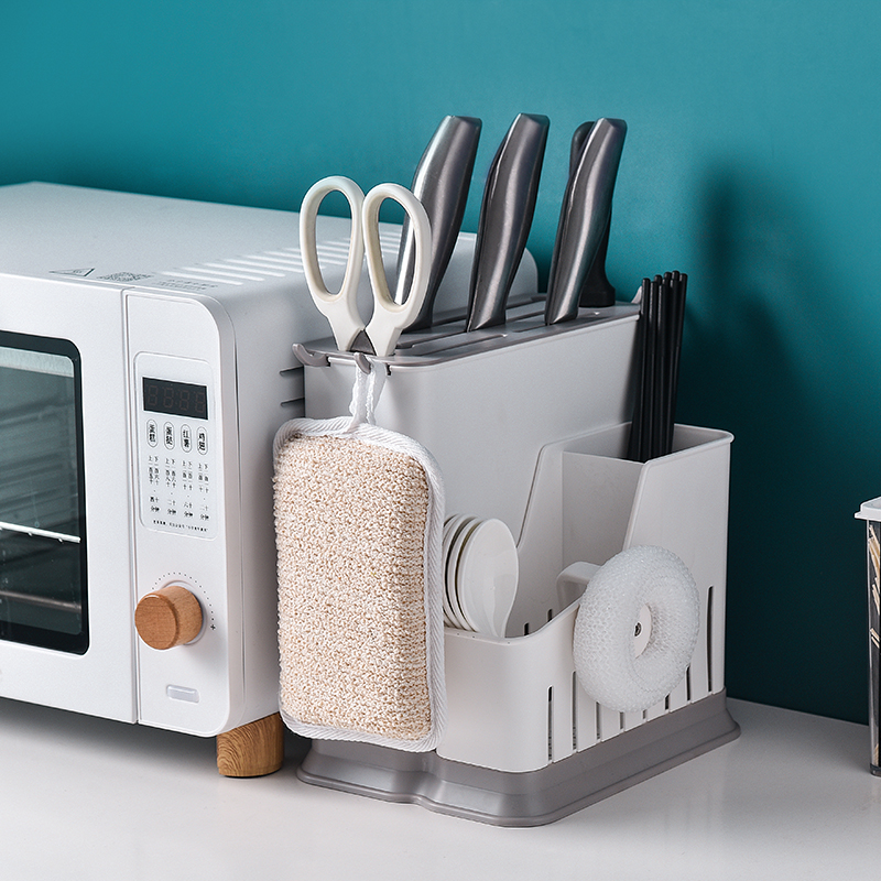 Chopsticks basket multifunction chopstick holder chopstick holder knife chopstick containing box chopstick cage chopstick hole cage home quick cage kitchen