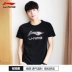 Áo thun ngắn tay Trung Quốc Li Ning 2018 hè mới nam Wade cách nam cổ tròn thể thao mùa hè Áo phông thể thao