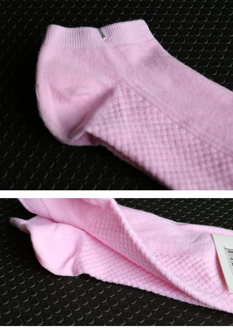 Vớ vớ của phụ nữ tất nữ Thuyền vớ cotton thấm mồ hôi thấm hút mồ hôi ống ngắn mùa hè phần mỏng để giúp nông miệng thể thao vớ vô hình tất thổ cẩm