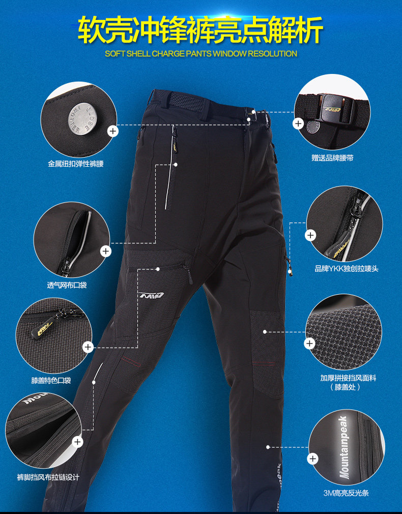 Tenue de cyclisme mixte MOUNTAINPEAK - Ref 2216700 Image 29