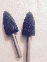 6mm shank brown corundum grey cylindrical cone shaped electric grinding wheel grinding grinding head 6 * 16 20 25 25 30