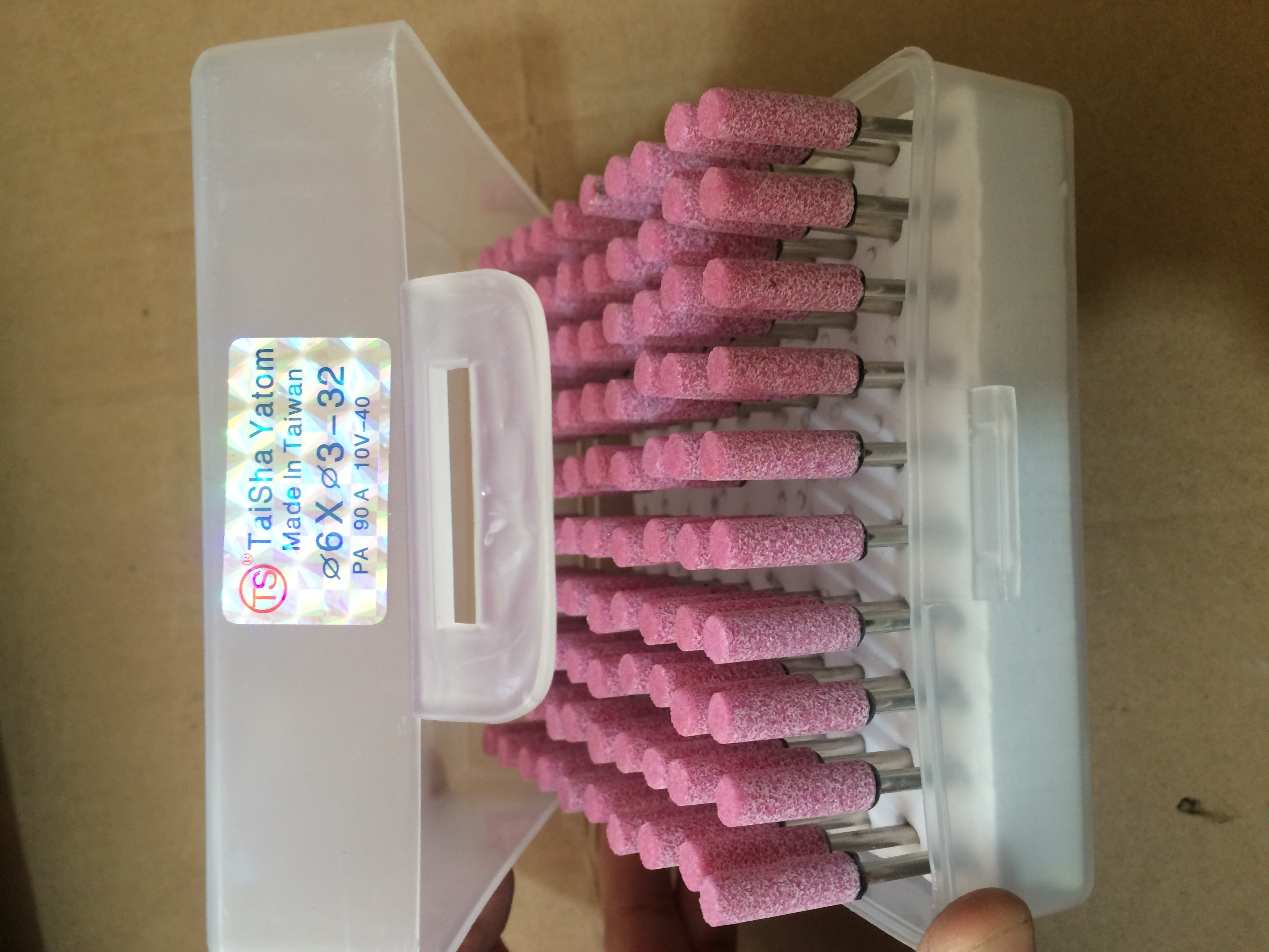 Grinding Tools red corundum grinding wheel grinding head Flint Aberdeen metal polishing small electric grinding head 3mm handle