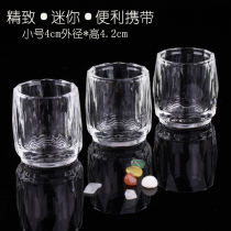  Small white crystal transparent water supply cup tribute cup water purification cup Holy water cup Buddha hall for Buddha cup Taoist for cup 4cm