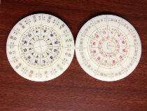 Liuren Yi Jing live to solve the big six Ren turntable 4 inch practical gold formula Liuren Daquan start 13