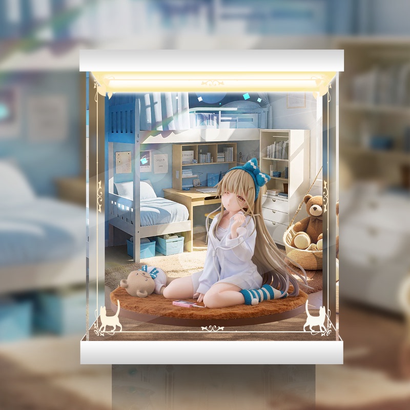 【Unmovable】F:Nex the Angel Next Door Classmate Shizuno Shiina Homewear Figure Display Box