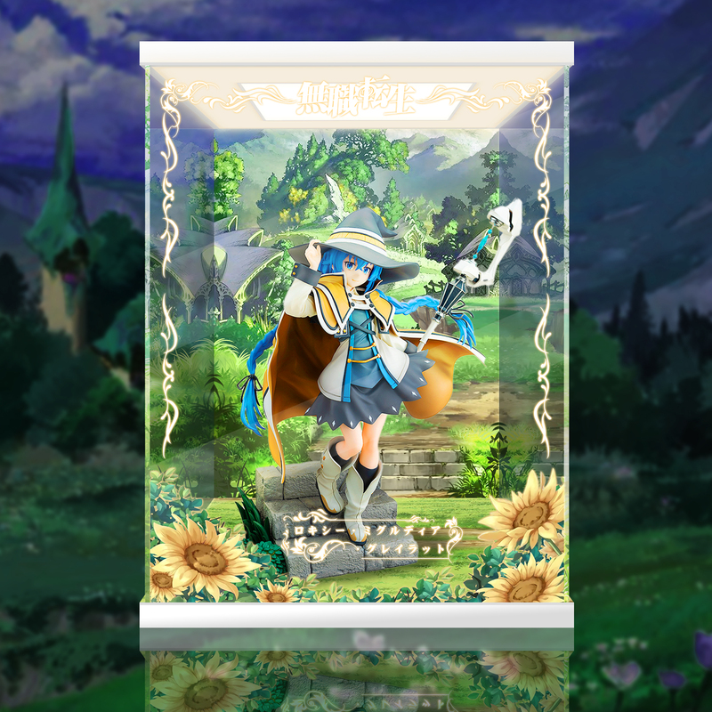 【Unmovable】Chara-Ani Jobless Reincarnation Teacher Rokkshi Rokkshi Figure Special Display Box 【Unmovable】Chara-Ani Jobless Reincarnation Teacher Rokkshi Rokkshi Figure Special Display Box