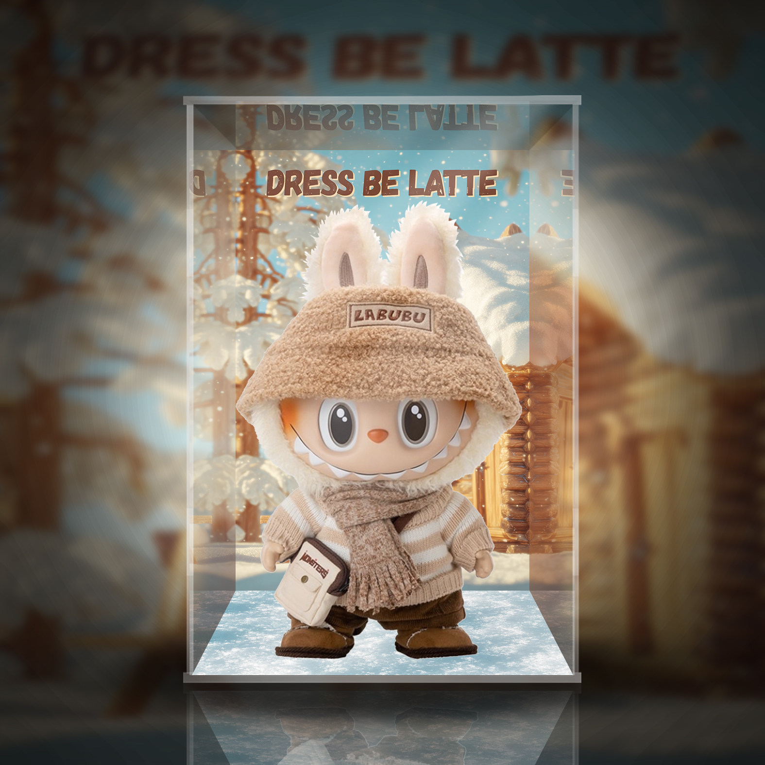 【開封済み】 POPMART Labubu LATTE 開封済み】 POPMART Labubu LATTE POP MART] Unboxing the hard-to