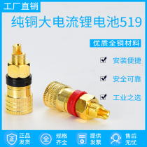519 pure copper terminal M8 all copper 8mm charger electric welding machine inverter high current terminal terminal terminal