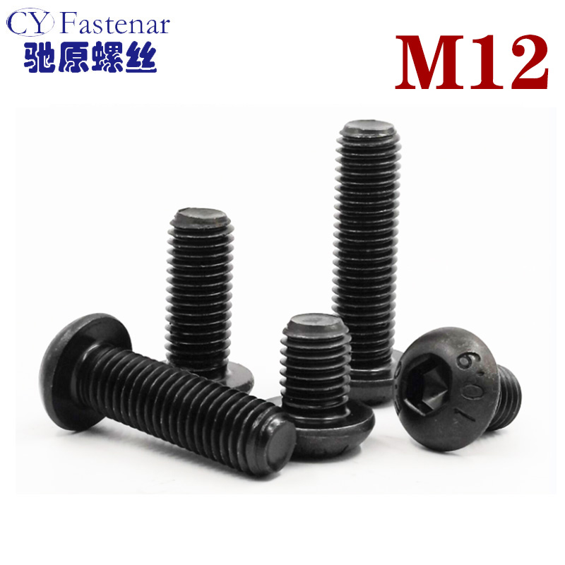 10 9-stage semi-round head of hexagonal screwdriver cup flat head mushroom head M12*16 20 25 30-10